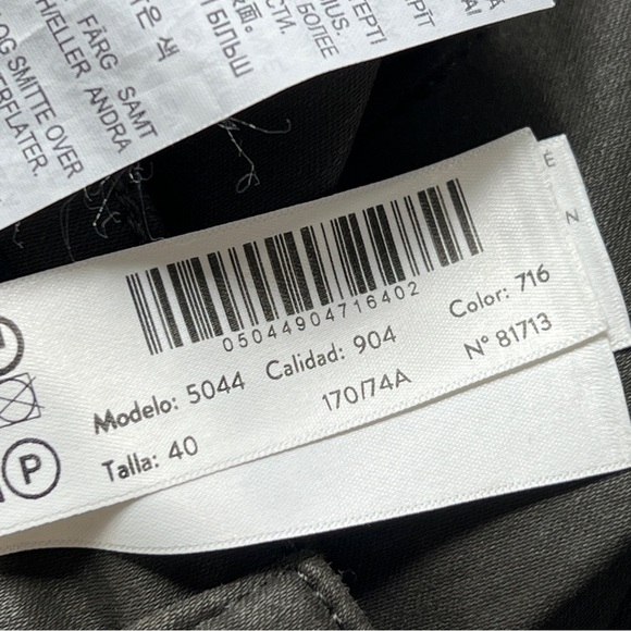 Massimo Dutti Black Boot Cut Pants - Picture 7 of 7